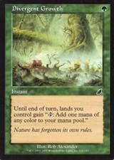 4X DIVERGENT GROWTH GREEN SCOURGE MTG MAGIC NM X4 (yourdeckbuilder)