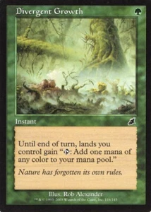 4X DIVERGENT GROWTH GREEN SCOURGE MTG MAGIC NM X4 (yourdeckbuilder) - Picture 1 of 1