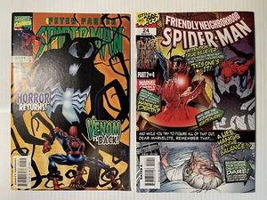 Peter Parker / Friendly Neighborhood Spider-Man No.9 & 24 (1999 & 2007) Marvel - Picture 1 of 9