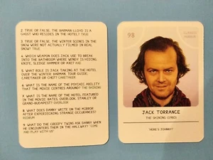 JACK TORRANCE Horror Deck Heads tarjeta de arte Hanson paquete nuevo envío gratuito - Imagen 1 de 1
