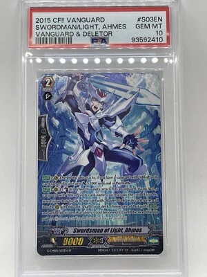 Swordsman of Light, Ahmes (SP) PSA 10 Gem Mint G-CMB01/S03EN Cardfight Vanguard - Image 1 of 4