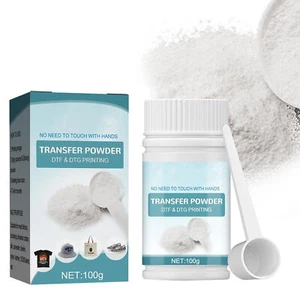 Direct to Film DTG DTF Powder, Digital Transfer Hot Melt Adhesive Powder - Photo 1 sur 10