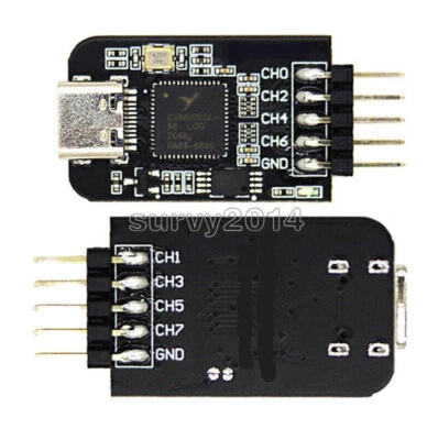 Mini Logic Analyzer Type C MCU Arm FPGA Debugging Tool 24m Sampling 8-Channels - Bild 1 von 4