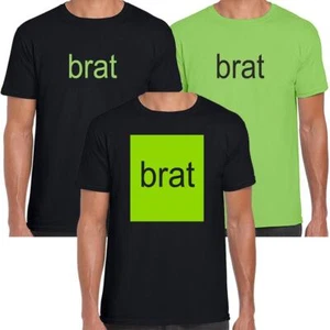 Charli XCX Brat T-Shirt Musik Festival lustig Weihnachten Unisex Geschenk Tee - Bild 1 von 5