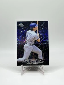 41/99 2023 Leaf Trinity Mega Box Steve Garvey Blue Steel Lazer Dodgers - Picture 1 of 3