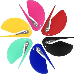 Letter Opener Envelope Slitter Set Sharp & Efficient Open Envelope 6 Pack - Picture 1 of 24