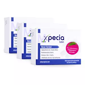 3x60 Compresse=180 Compresse Xpecia DHT Bloccante con Biotina ed Estratto di Saw Palmetta - Foto 1 di 8