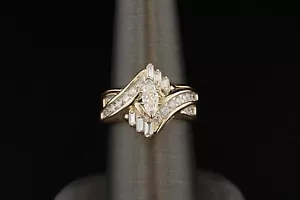 Diamond Wedding Set - Picture 1 of 3