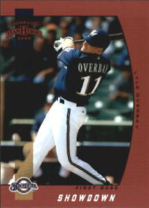 2005 (BREWERS) Donruss Team Heroes Showdown Red #174 Lyle Overbay