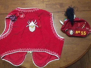 Ladies Auxiliary VFW Cootiette Cootie Vest Hat Fourth 4th Infantry Division NY - Picture 1 of 12