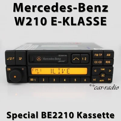 Original Mercedes W210 Radio Special BE2210 Becker Kassettenradio S210 E-Klasse - Bild 1 von 4