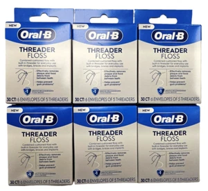 HILO ROSCADOR ORAL-B 30ct (paquete de 6) ¡NUEVO LOOK! - Imagen 1 de 2