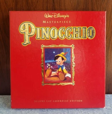 LaserDisc Disney’s PINOCCHIO Masterpiece Deluxe CAV Edition Complete Box Set - Image 1 of 4