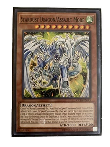 YUGIOH Stardust Dragon / Assault Mode Deck w/ Sleeves Complete 41 - Cards - Picture 1 of 24