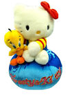Large Authentic Sanrio Hello Kitty with Tweety on top of the world plush, 2002