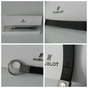 HUBLOT Keyring - Authentic HUBLOT Logo Rubber Strap - Excellent Condition! - Picture 1 of 9