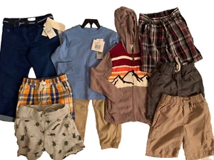 lot 9 pcs children's clothes 3-4y Junior j pants Little Me set NWT Gymboree BB2C - Picture 1 of 14