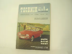 Technik im Bild Heft v. 1961 m. Segelschiff Bauplan - #81 - gebr. - Picture 1 of 7