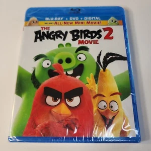 The Angry Birds Movie 2 (Blu-ray + DVD + Digital, 2019) ~ Brandneu Versiegelt! - Bild 1 von 3