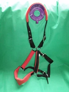 Full Orange Fleece Headcollar Orange Black Nylon - Picture 1 of 21