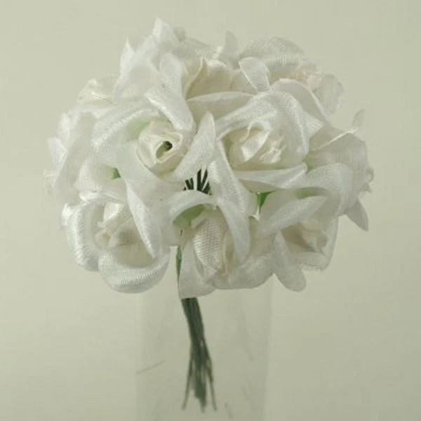 Rosebud Favor Miniature Wedding Decoration Ivory #005201107 - Image 1 of 1