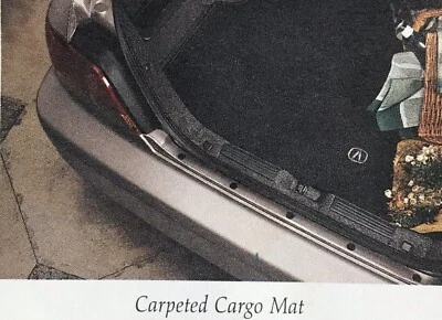 1996-2004 Acura RL Factory Optional Accessory Trunk Logo Mat Rare Legend KA9 - Image 1 of 4