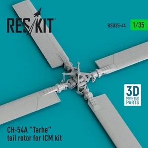 1:35 ResKit RSU35-0044 CH-54A Tarhe Tail Rotor ICM Kit Impresión 3D - Imagen 1 de 2