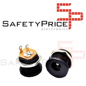 5x Conector Jack DC Power DC-022 HEMBRA 5,5X2,1MM MONTAJE SUPERFICIE REF515 - Imagen 1 de 2