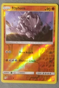 Rhyhorn - 93/214 - Common - Reverse Holo x1 - NM-Mint - SM Unbroken Bonds - Picture 1 of 2