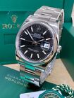 Rolex Datejust 36mm 126200 Black Dial Box & Papers 2020
