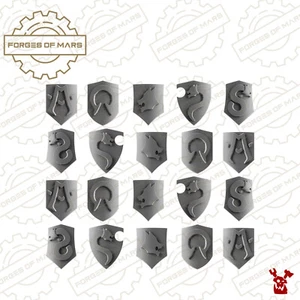 Knights - Alpha Krakens - Shoulder Shields (x20) - Imagen 1 de 1