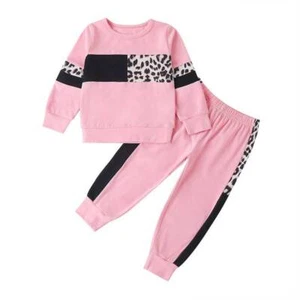 Kids Baby Girl Winter Tracksuit Set Long Sleeve Top Pants Casual Outfit Clothes! - Picture 1 of 4