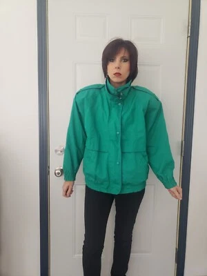 Chaqueta verde azulado vintage años 80/90 Foto 1 de 4