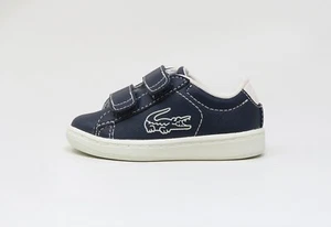 Lacoste Carnaby Evo 220 Toddler Shoes Sneakers 7-39SUI0003J18 - Navy/White - Picture 1 of 6