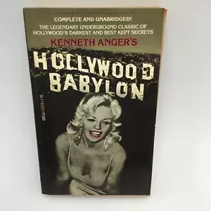 Hollywood Babylon, *FIRST Dell Paperback 1981* by Kenneth Anger - Picture 1 of 8