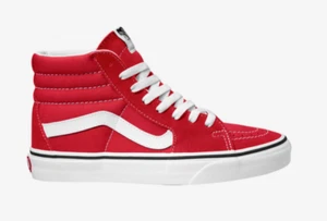 Vans SK8-Hi Core Classics SNEAKER Racing Red/TrueWhite VNOA4BV6JV6 SKATEBOARDING - Picture 1 of 5