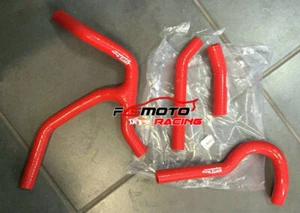 Silicone Radiator Coolant Hose For HONDA CRF450 CRF450R 2015-2016 15 16 RED - Picture 1 of 8