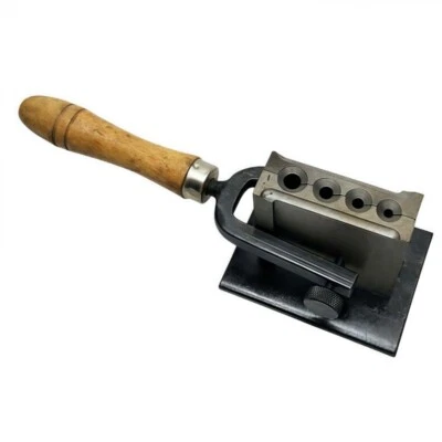 4 Holes Iron Groove Reversible Ingot Mold Silver Gold Casting Wire Sheet Melting - Image 1 of 4