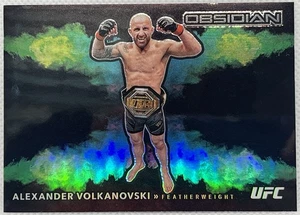 2023 Chronicles Obsidian UFC #BCB-AV Alexander Volkanovski Black Color Blast 🤛 - Picture 1 of 11