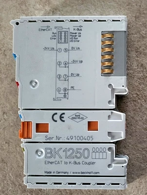 BECKHOFF BK1250-0000 ETHER CAT COMPACT COUPLER (1010) - Photo 1/4