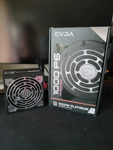 EVGA Supernova 1000 P6 80 Plus Platinum 1000W Netzteil mit Cablemod Sleeved Kabeln - Bild 1 von 17