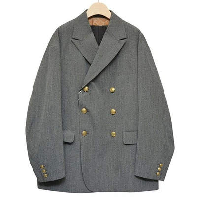 VISVIM 2024AW REGIS DB JKT Wool Linen Double Jacket 0124205013018 8054000216734 - Image 1 of 4