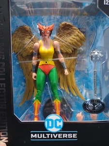 McFarlane DC Multiverse Hawkgirl JLA Platinum Collector Edition #36 IN HAND Rare - Picture 1 of 8