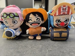 USJ One Piece Maskottchen Set Luffy Buggy Coby Sammlerstück - Bild 1 von 3