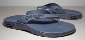 Oakley Größe 8 M / B1B / Grau / Flip Flop Sandalen / Neu Herrenschuhe - Bild 1 von 24