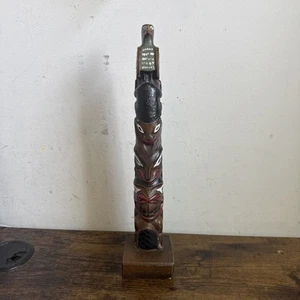 Alaskan Totem Pole Pacific Northwest Native American 12” Alaska Craft - Picture 1 of 7