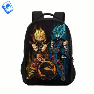 Zaino Grande Dragon Ball Z – Scuola Elementare Media – Goku & Co – 40x30x11 cm - Picture 1 of 4