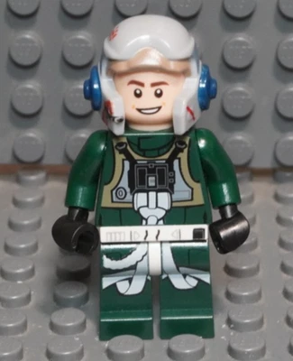 Lego Star Wars Arvel Crynyd Rebel A-Wing Pilot Minifigura sw1092 UCS 75275 Foto 1 de 4