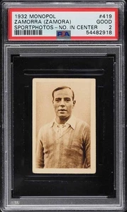 1932 Monopol * RICARDO ZAMORRA (Zamora) * BARCELONA REAL MADRID * PSA 2 * POP 1 - Picture 1 of 2