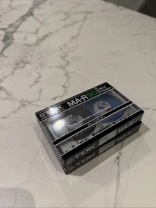 TDK MA-R 90 Metal Position High Coercivity - Vintage Rare - Sealed - 2pcs - Picture 1 of 6
